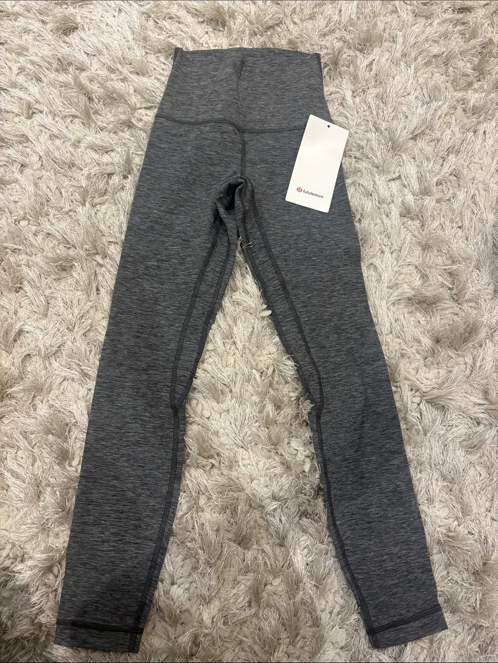 Lululemon dark grey heather leggings